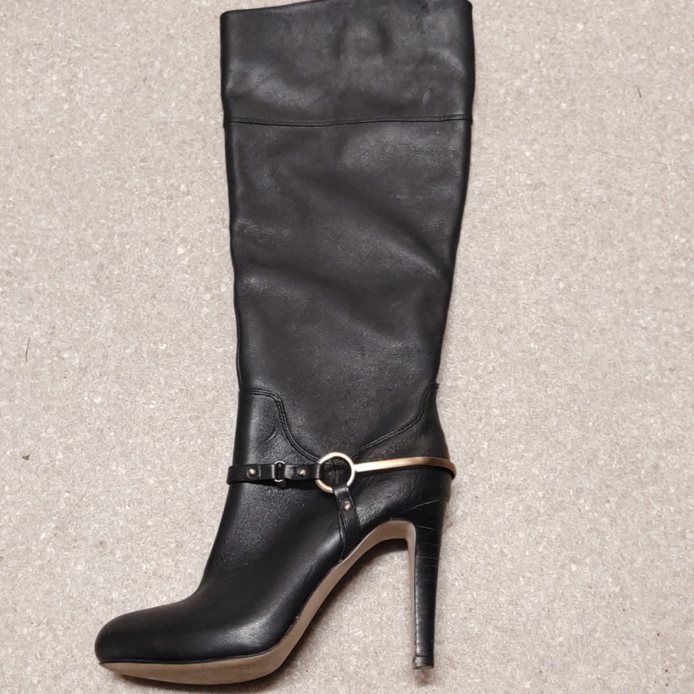 ISOLA tall black boots barely worn